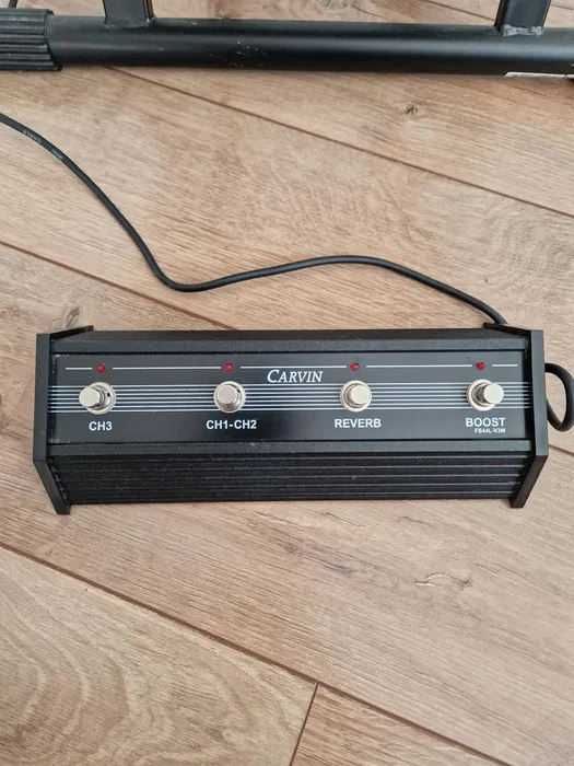 CARVIN V3M Усилитель, +EGNATER Rebel 112X 80Вт кабинет+Footswitch