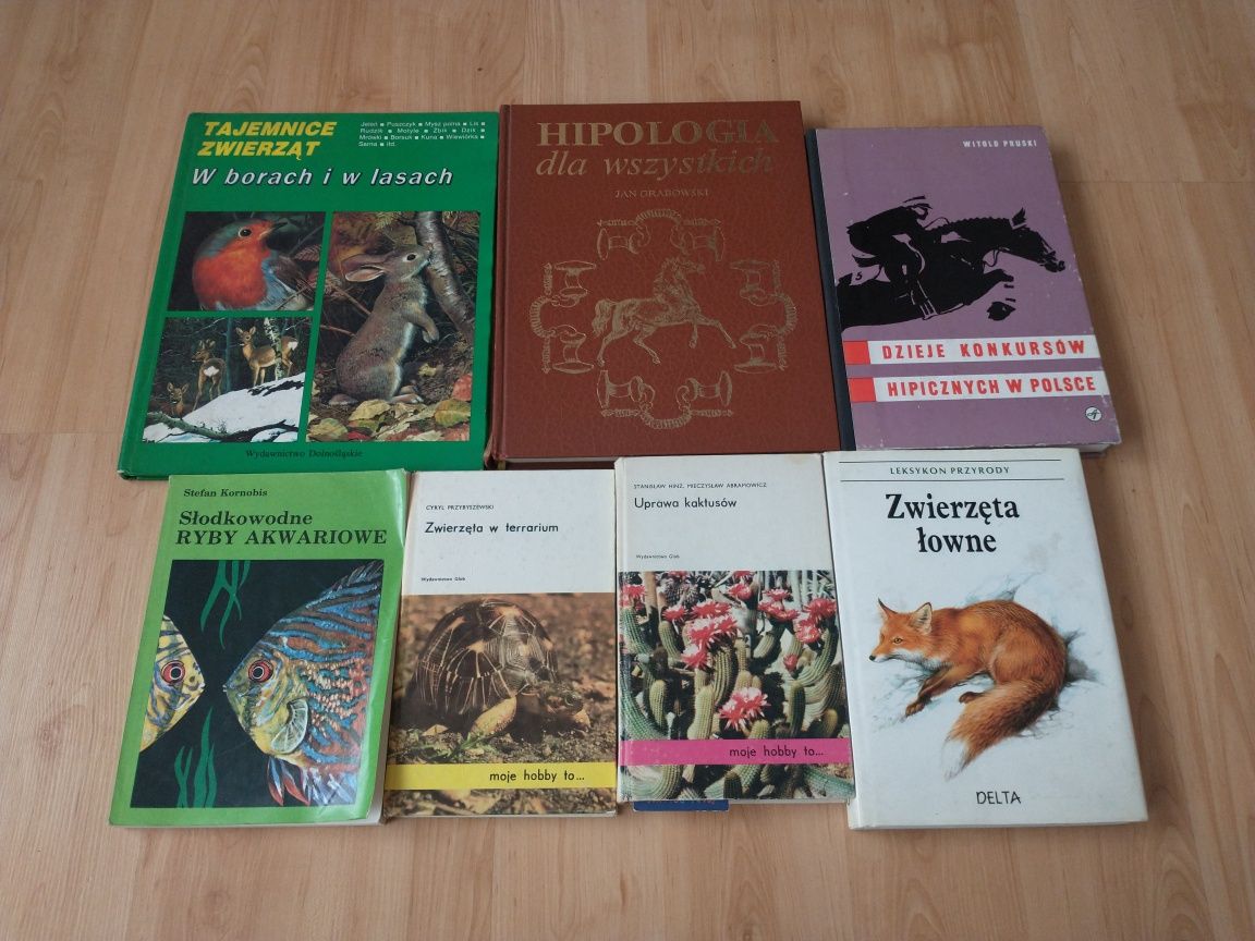15 książek o roślinach i zwierzętach +ogród moich marzeń