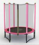 Trampolina 140cm rozowa nowa