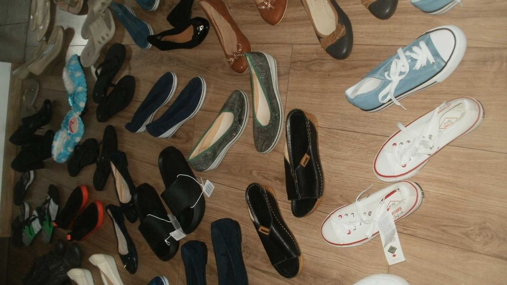 buty damskie, duży zestaw - nowe i używane