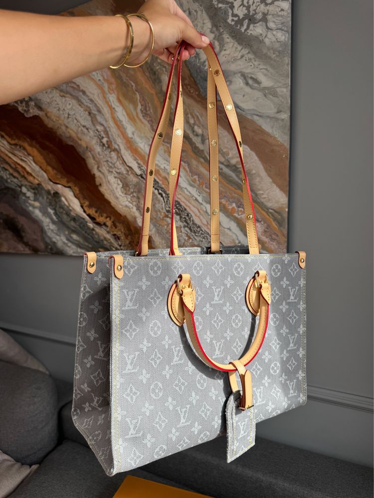 Сумка LV Louis Vuitton OnTheGo PM in Monogram Denim