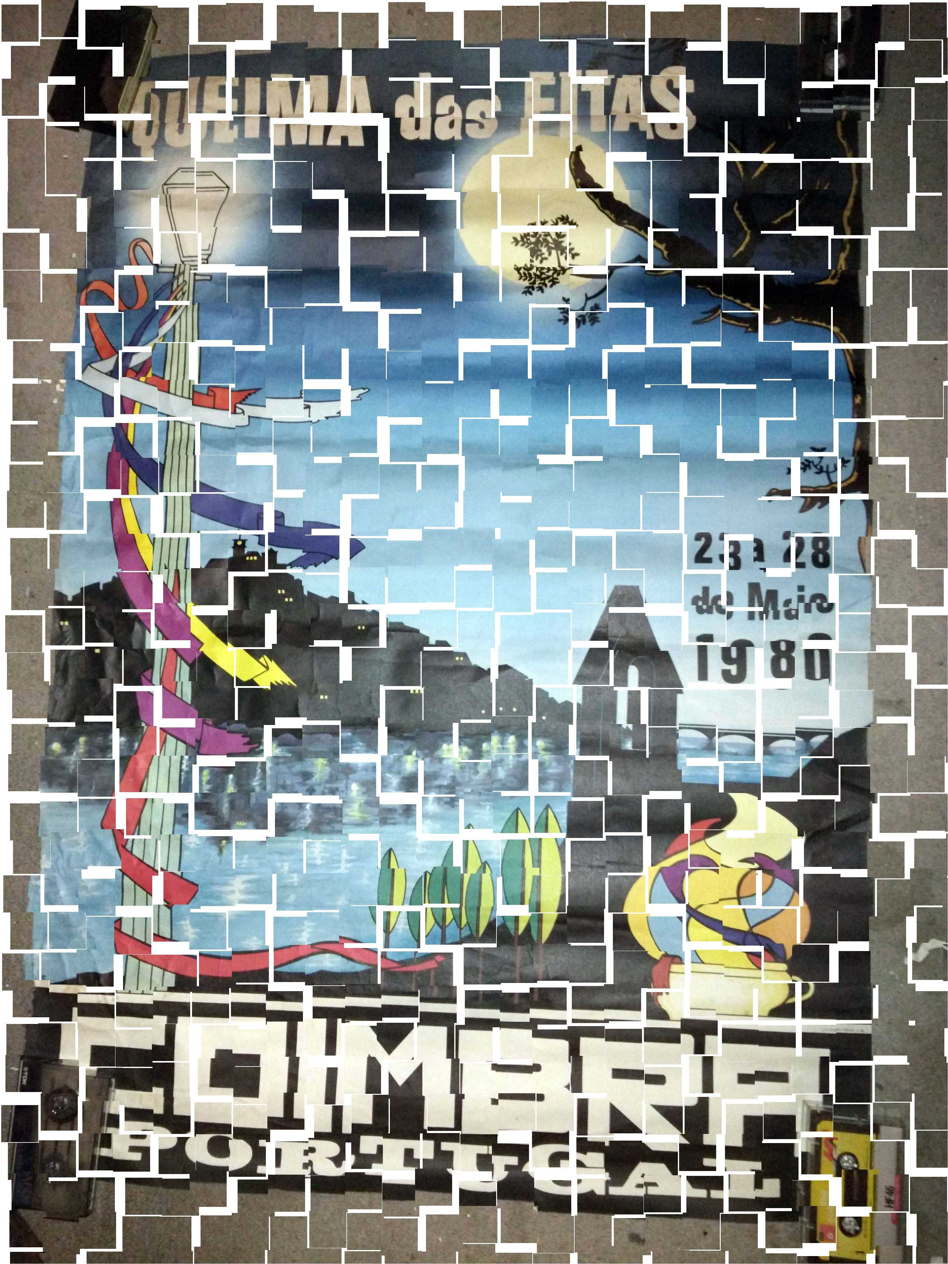Cartaz da Queima das Fitas de Coimbra de 1980
