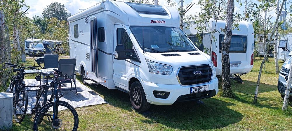 Kamper Dethleffs Just 7055 DBL,bogato wyposażony face to face,prywatny