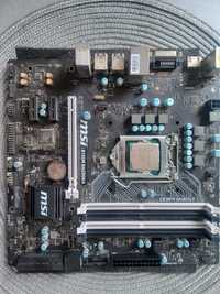 Płyta głowna MSI B150M BAZOOKA + Intel Pentium G4600