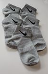 Szare skarpetki Nike krótkie ( do kostki ) i długie, zestaw 5 par