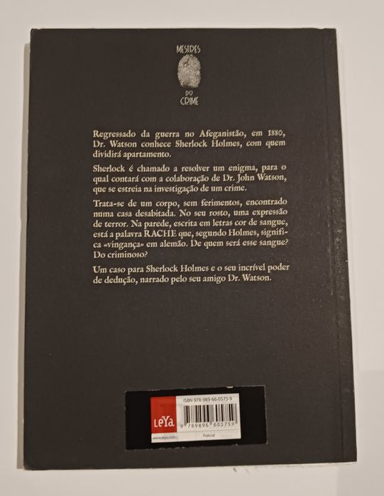 Livro Um Estudo Vermelho - Arthur Conan Doyle