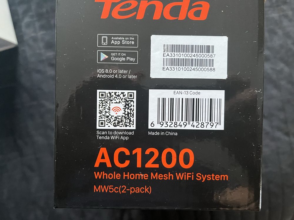 Wzmacniacz sygnału WiFi Mesh Tenda nova