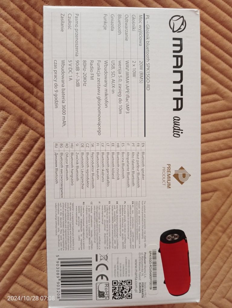 Sprzedam głośnik bluetooth