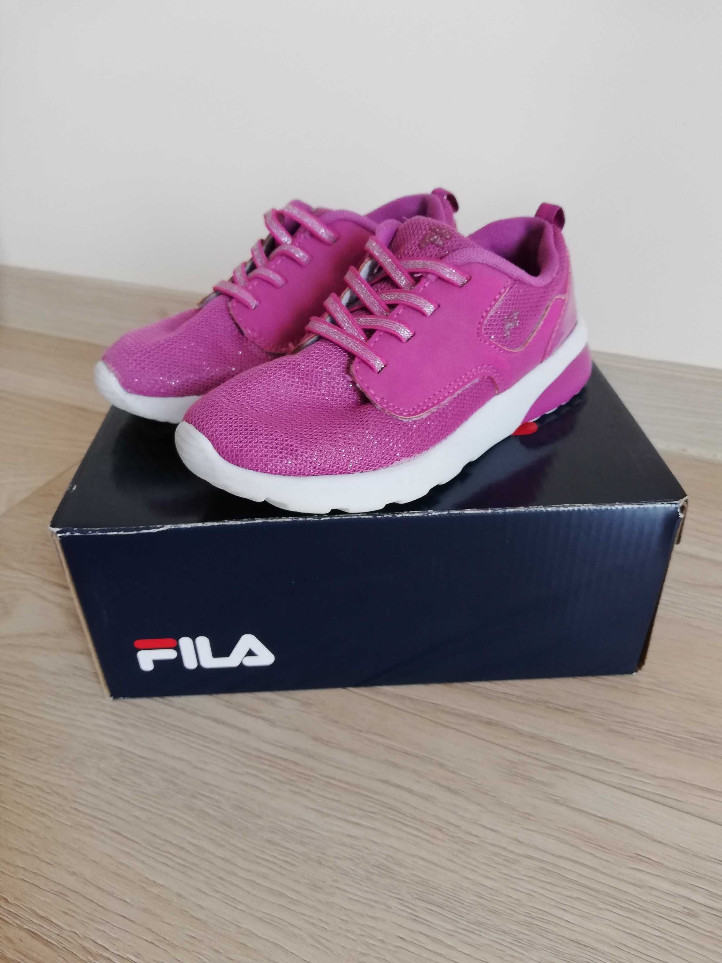 Buty sportowe adidasy sneakersy FILA rozm 30 dla dziewczynki różowe