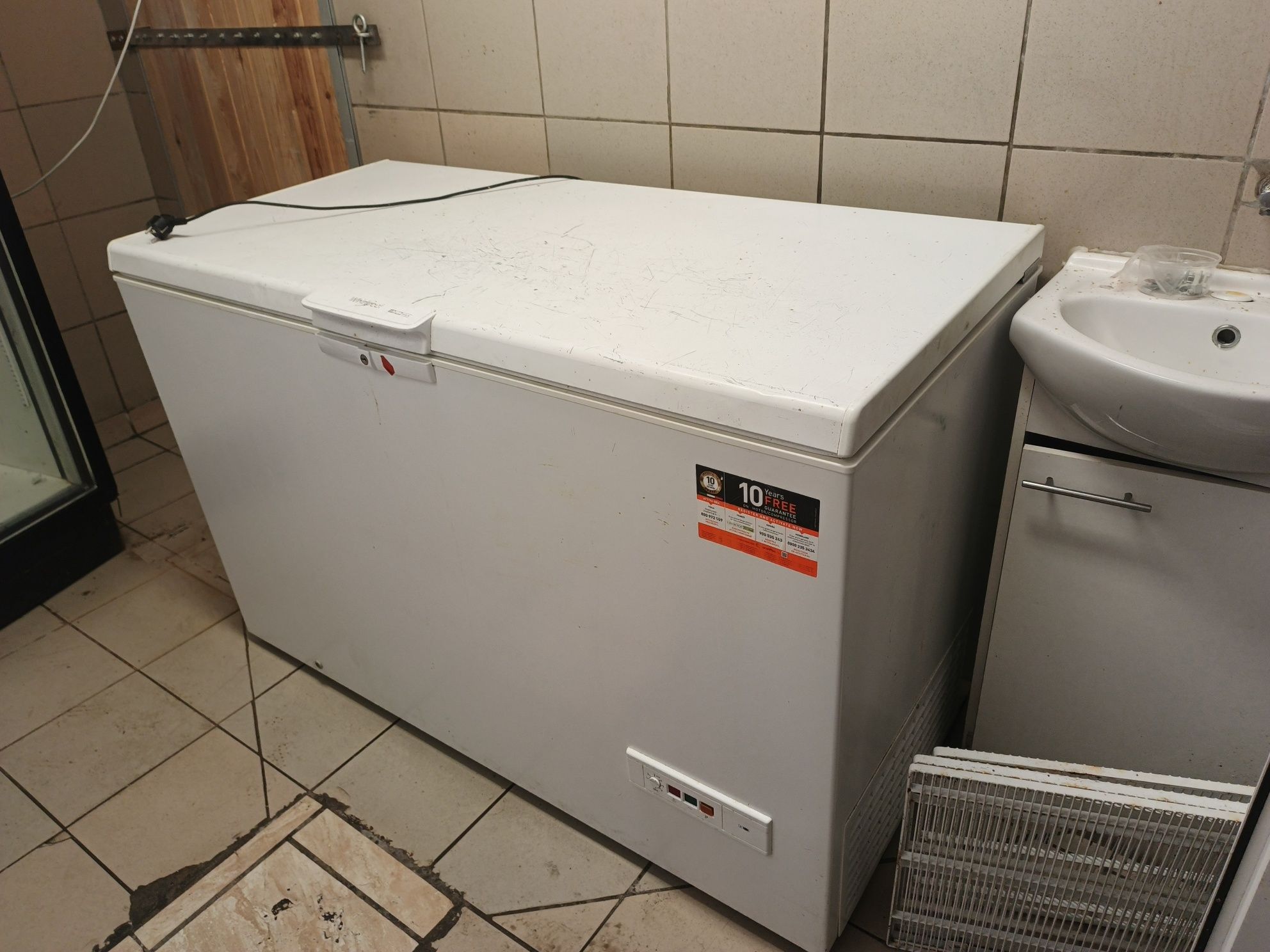 Zamrażarka Skrzyniowa Whirlpool WHM4611.2 biała 437L