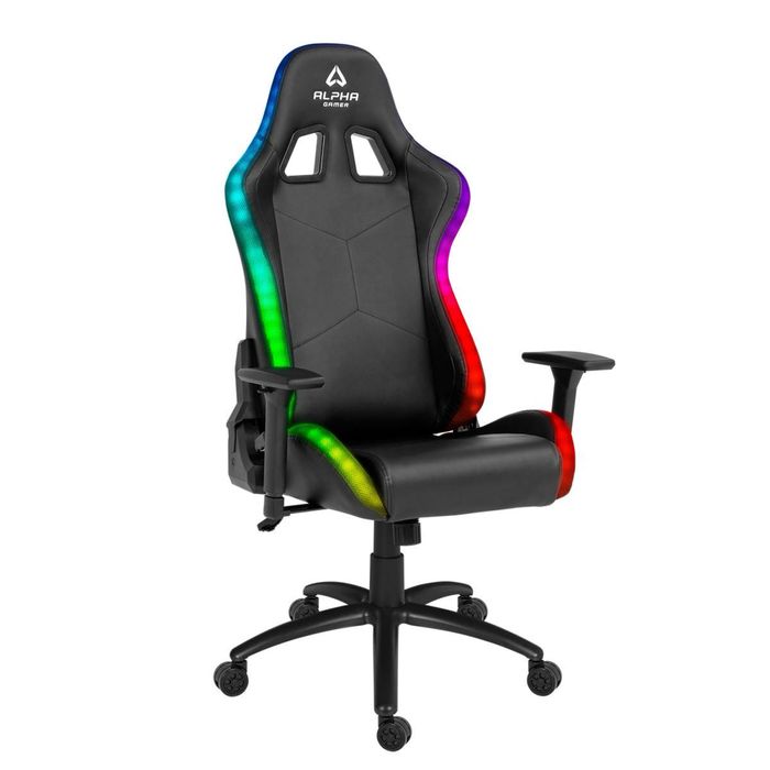 Vendo cadeira gaming Alpha Gamer Cygnus RGB Preta