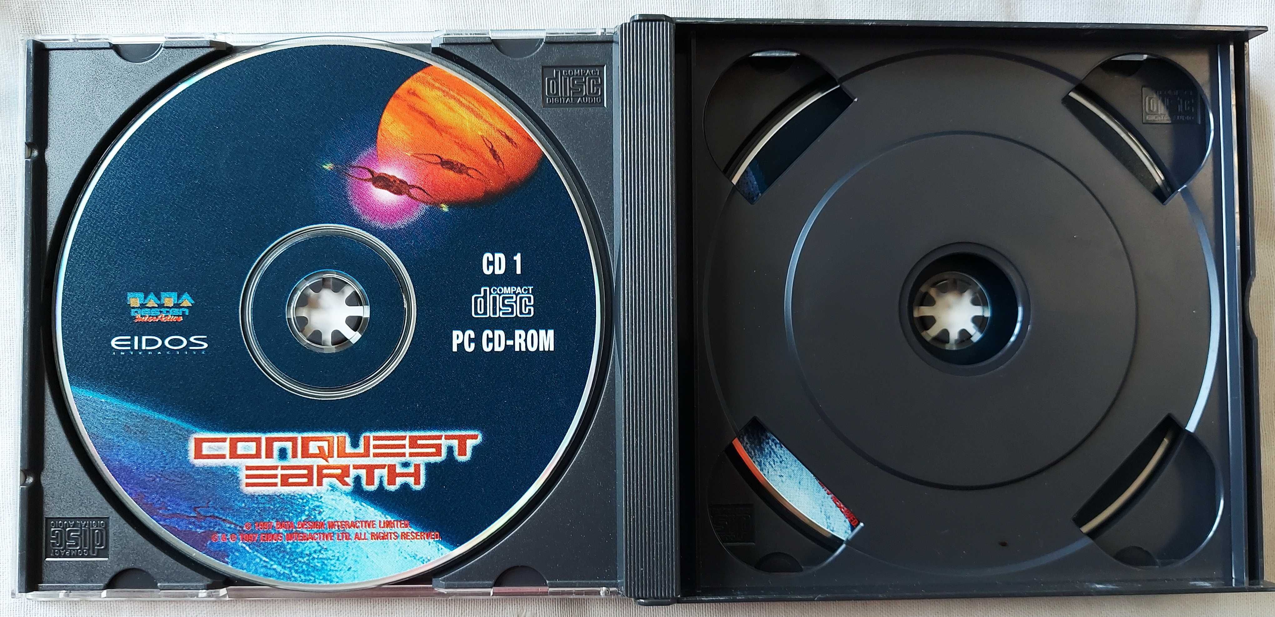 CONQUEST EARTH First Encounter - Gra PC 1997 r.