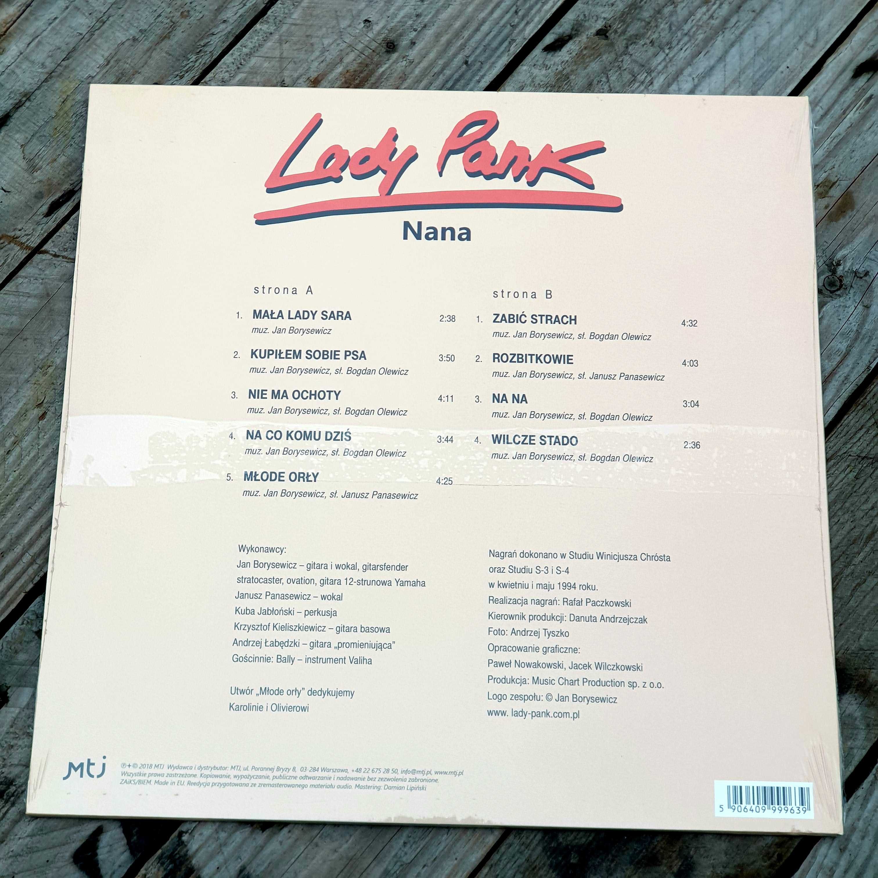 Lady Pank – Nana LP - Płyta Winylowa