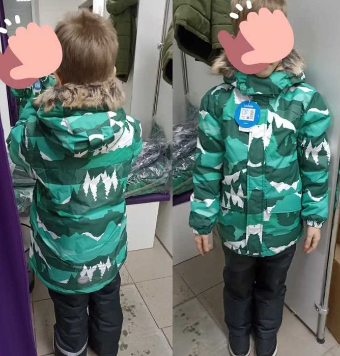 Зимові термокуртки Lassie by Reima Размеры  104-140см