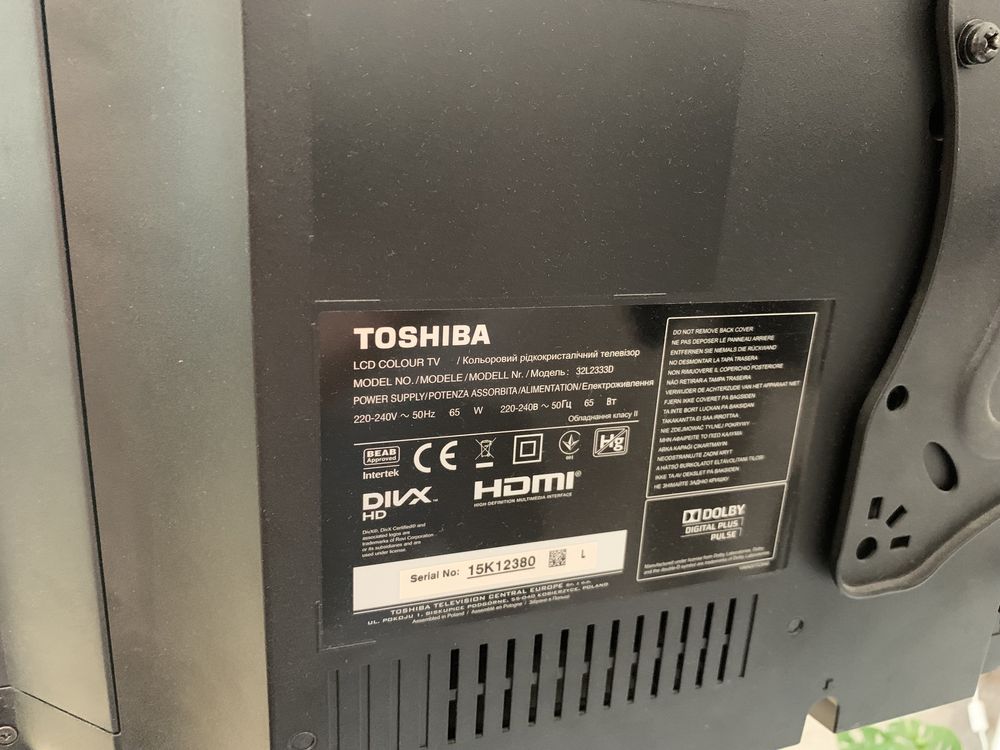 Telewizor Toshiba 32”