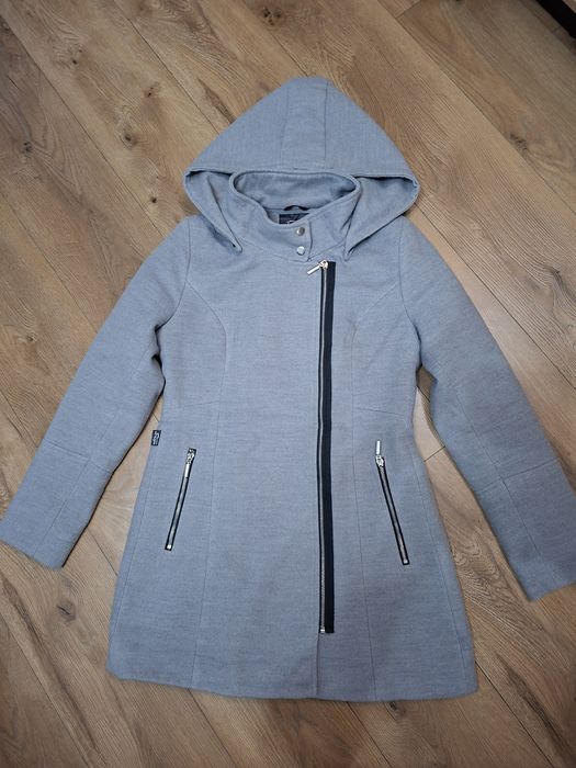 Płaszcz damski szary