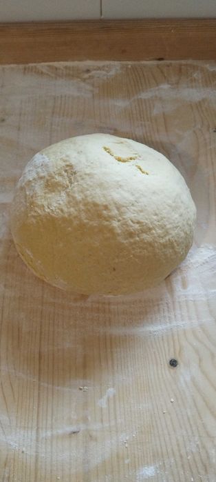 Makaron wiejski domowy.