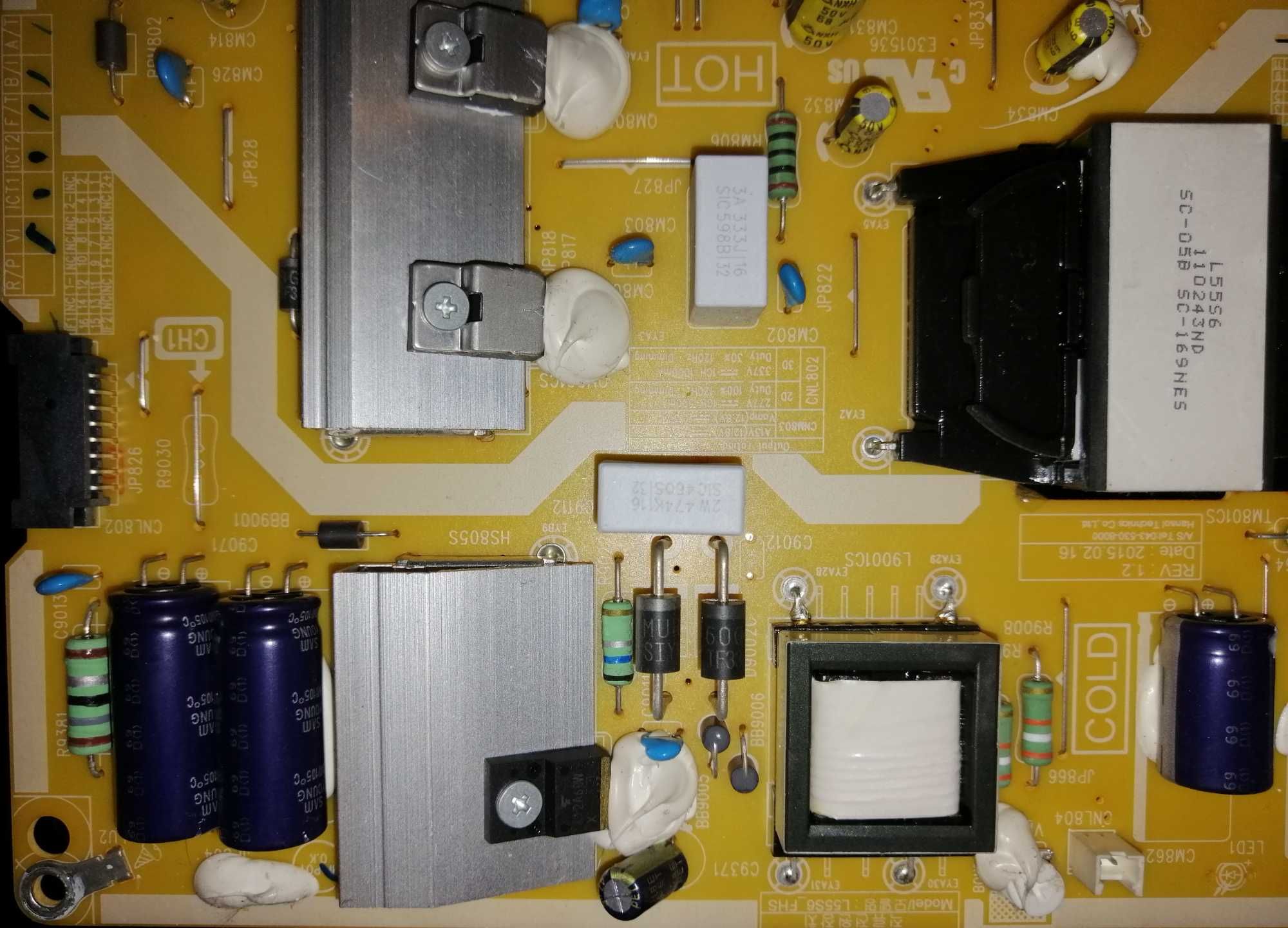 Fonte de Alimentação BN 4 4-0 0 8 0 7A Samsung ue50mu6105K e outras