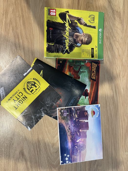 Cyberpunk 2077 xbox one. Edycja kolekcjonerska