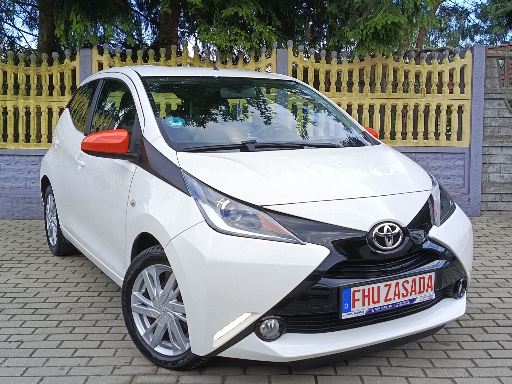 Toyota Aygo X model 2018r Klima Kamera cofania 5d wzorowy egzemplarz