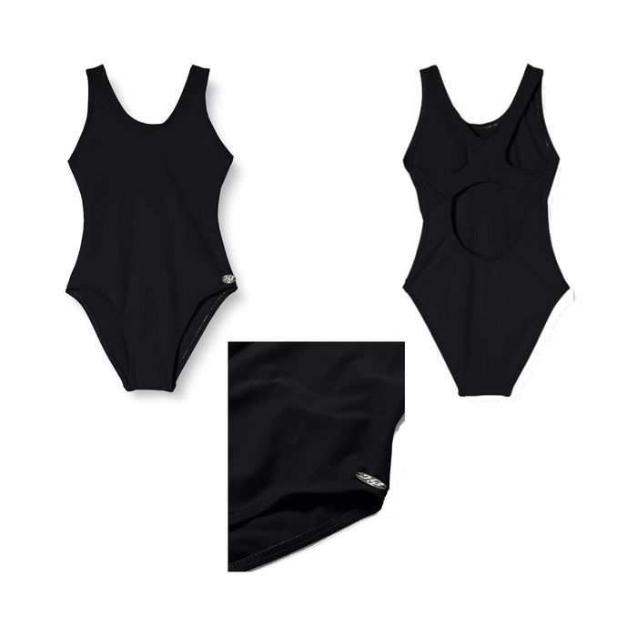 Strój Kąpielowy HAUTE PRESSION 152 Jednoczęściowy Dziewczęcy Czarny