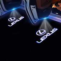 тюнинг Led подсветка двери с логотипом Lexus ES GX HS LS LX RC IS