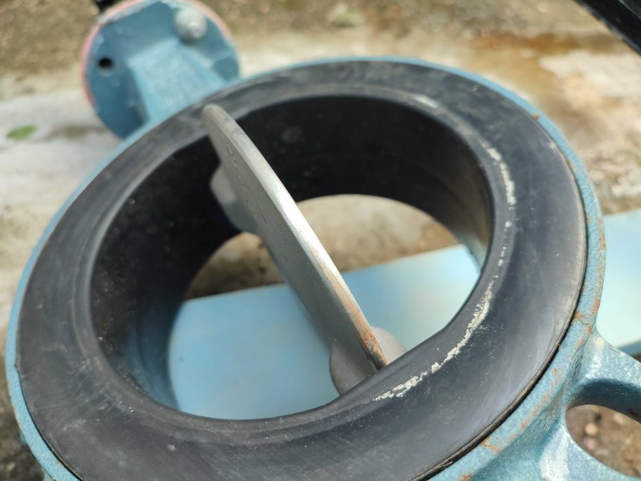 zawór klapowy motylkowy przepustnica DN200 x2 DN150 DN125