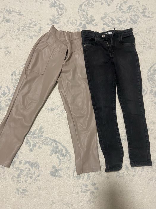 Штани залишились чорні