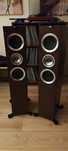 KEF R700 kolumny podłogowe plus kable głośnikowe Audio Mica Pirop Ref