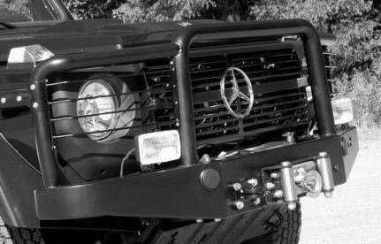 Силовой бампер на Mercedes G-класс