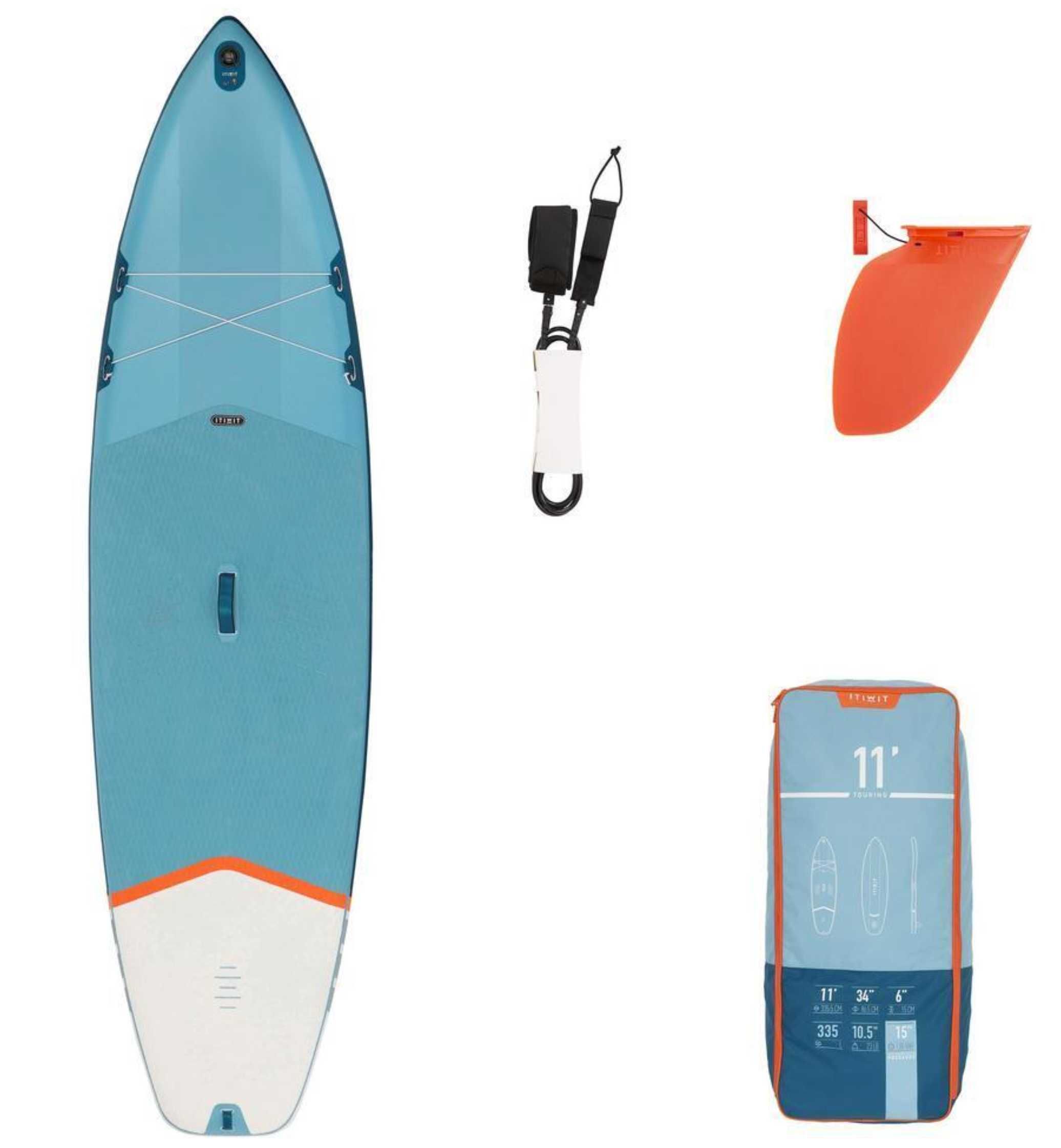 Prancha de paddle 11" Itiwit da Decathlon IMACULADA