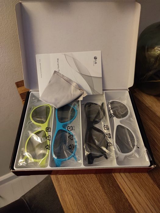 Óculos 3D novos LG