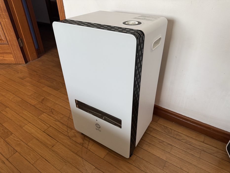 Aquecedor a Gas Galp Vidro Temperado Branco