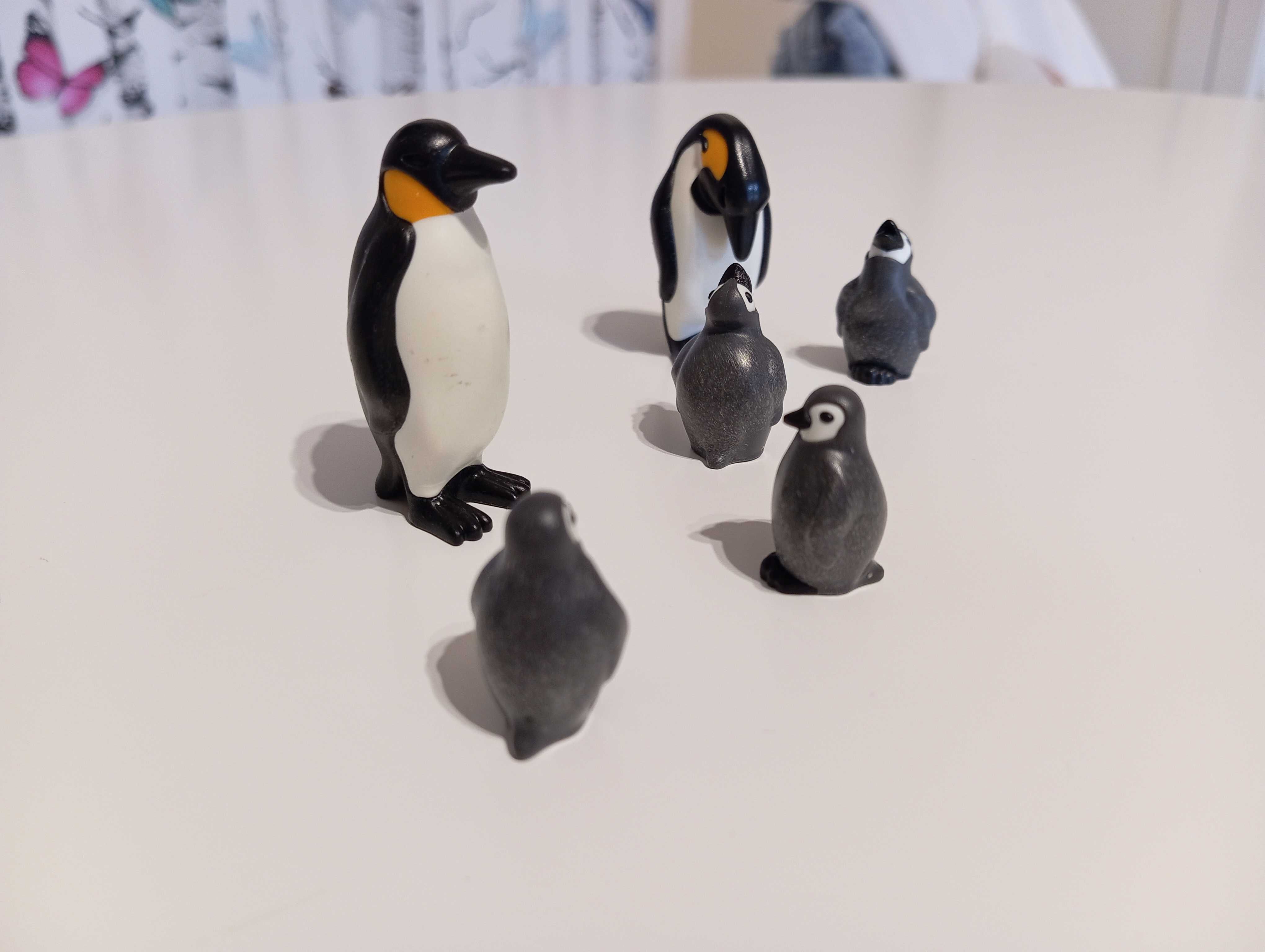 Zestaw playmobil Rodzina pingwiny, stan jak nowy