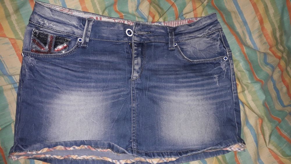 Юбка джинсовая 40 грн