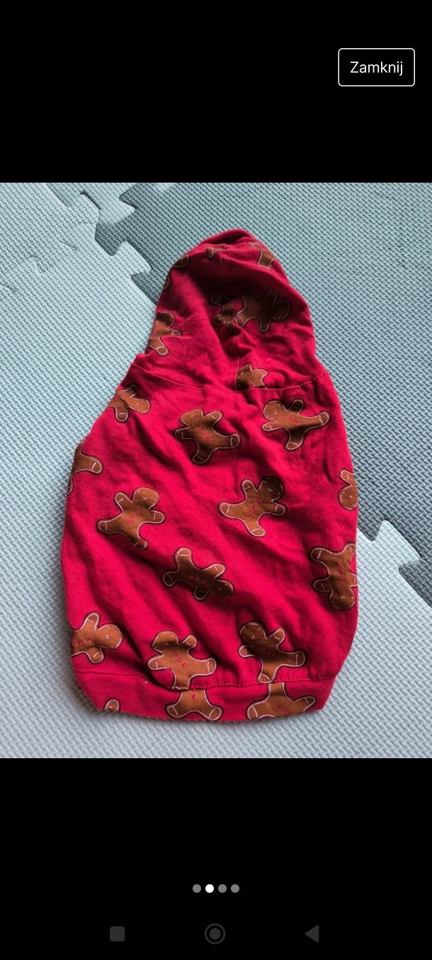 Bluza dla pieska york maltańczyk święta świąteczna ciastek