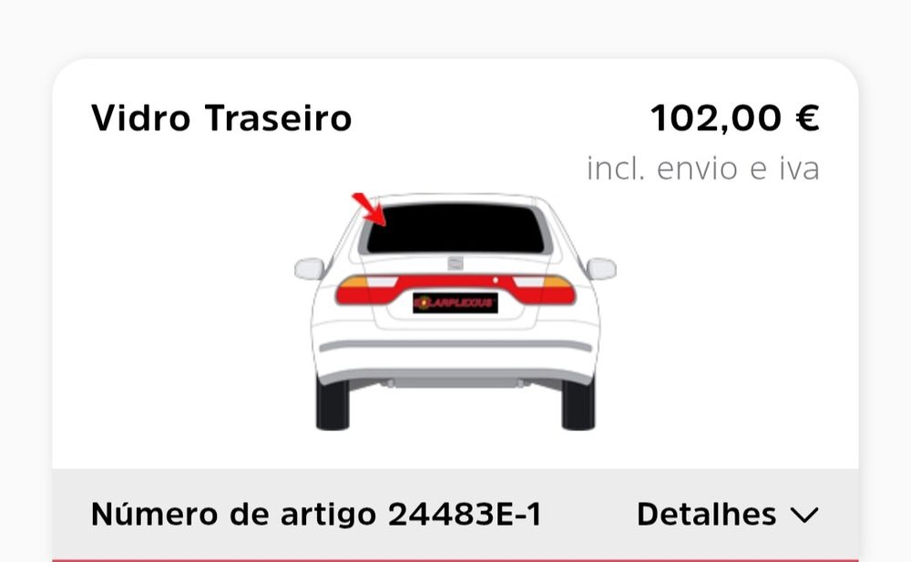 Solarplexius para SEAT TOLEDO 1M