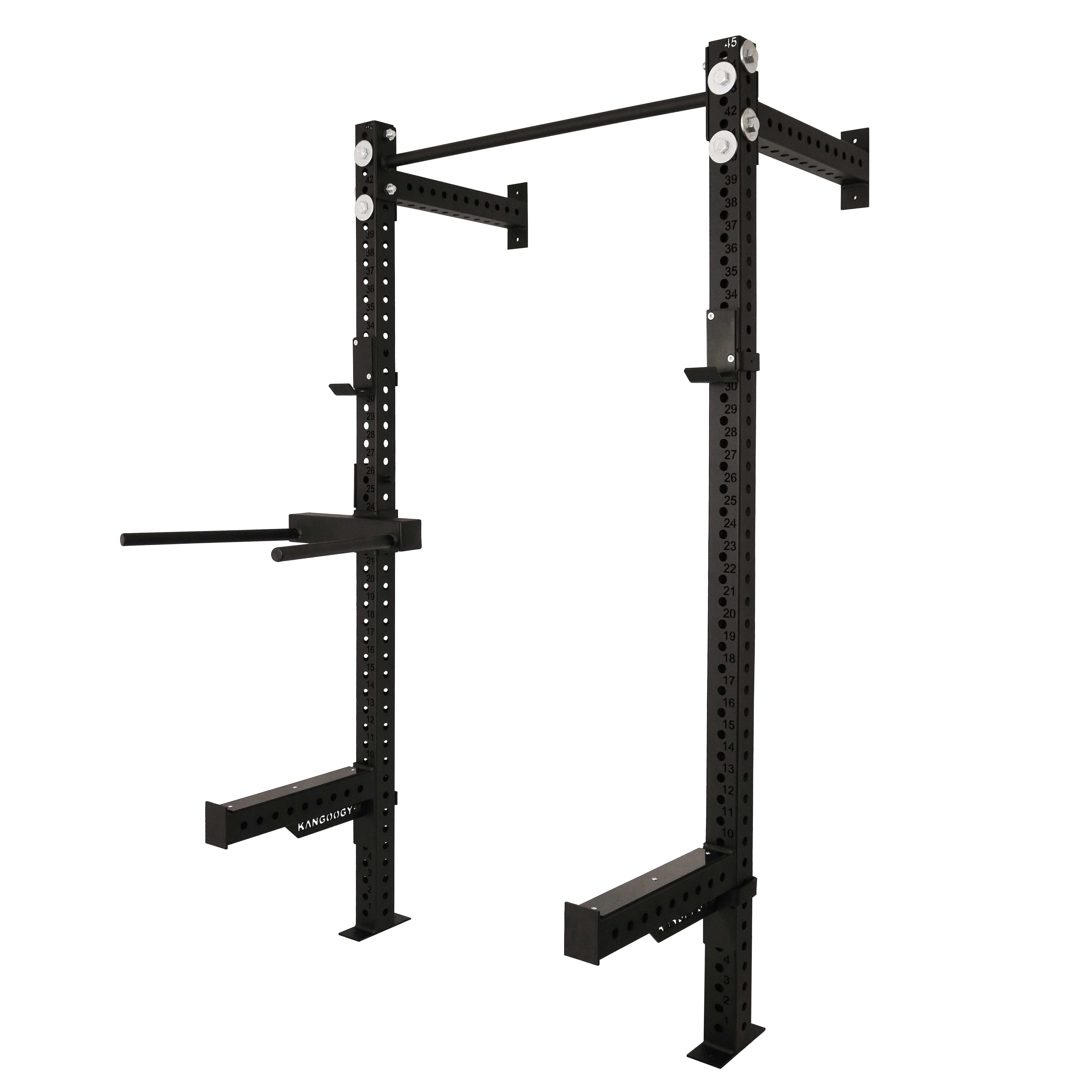 Wall rack 80x80x3 + landmine + dipy + haki + belki / klatka