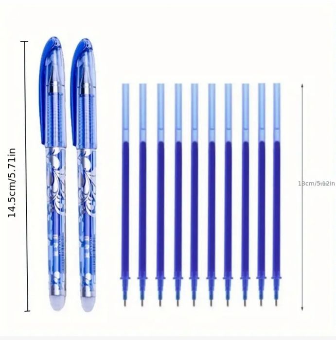 Стираюча ручка набір ,паста ,гумка. Нове