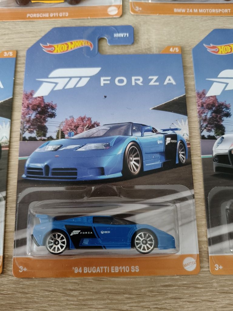 Hot Wheels Forza Porsche BMW Jaguar Bugatti Alfa Romeo