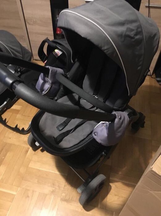 Wózek Graco Evo szary 3 w 1