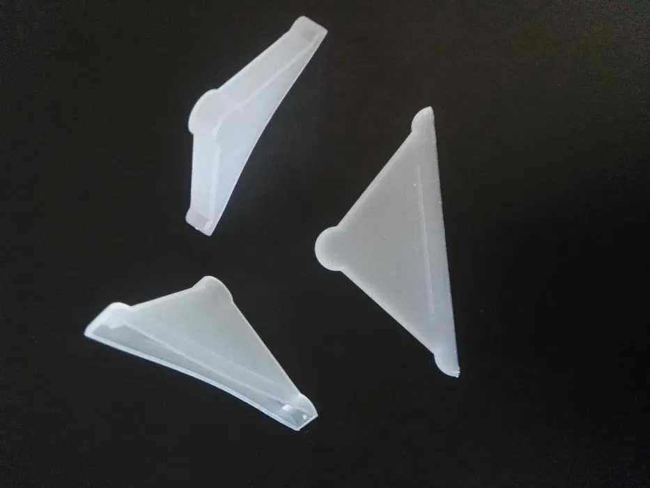 Narożnik ochronny do szkła szyb luster paneli szklanych 12mm bezbarwne