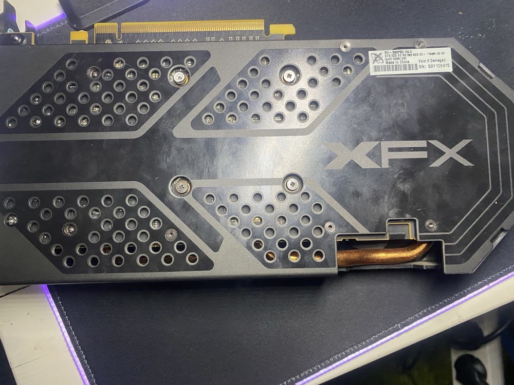 Rx 580 8 gb XFX в хорошом состоянії