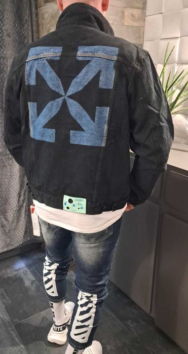 Kurtka jeans Off White rozmiar  XXL