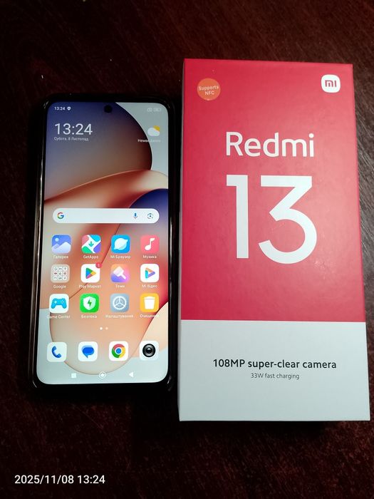 Продам Redmi 13 4+4 128