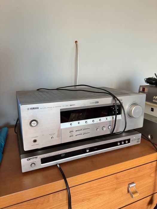 Yamaha RX-V450 + DVD-S550 + głośniki 5.1 – kompletny zestaw