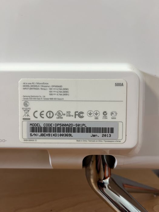 Komputer ATIV One All In One Samsung DP500A2D