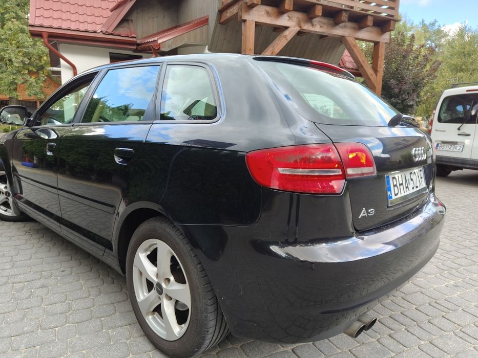 Audi A3 8P LIFT 1.9 TDi Model 2009 Alu Climatronic Grz.Fot. Jasne Skór