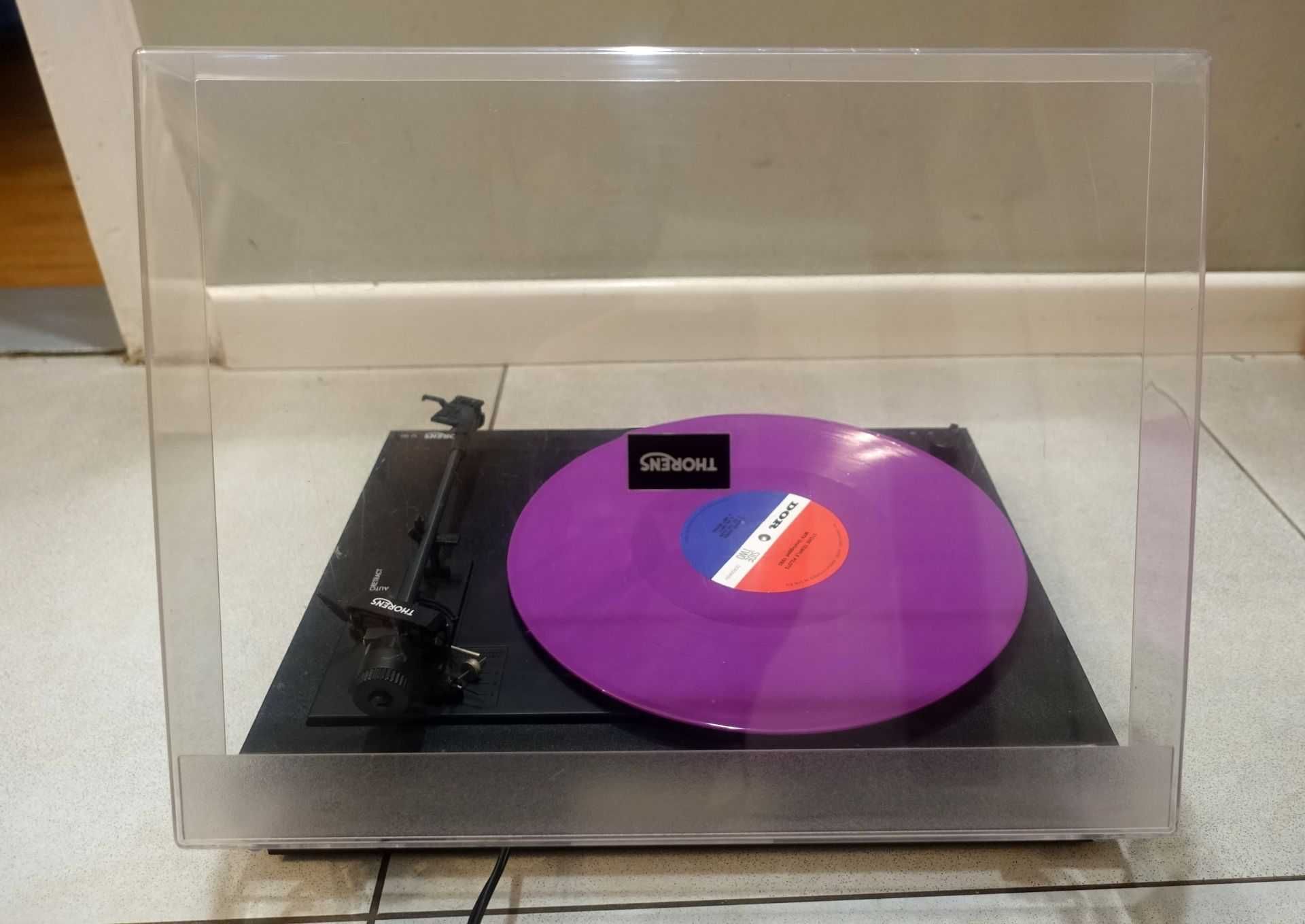 Gramofon Thorens TD 180 igła i wkładka  Stanton gratis płyta