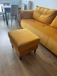 sofa rozkładana,puf,komplet wypoczynkowy-salon